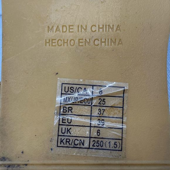 Forever 21 Women's Brown Leopard Slingback Flat Sandals Size 8 - Picture 5 of 5